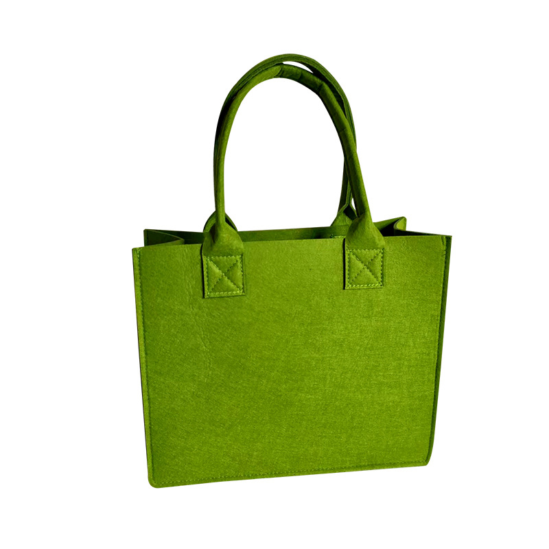 Year Of The Rabbit Large Capacity Tote Bag Commuter Shopping Bag Felt Bag Custom Storage Bag Felt Tote Bag Custom Item Picture