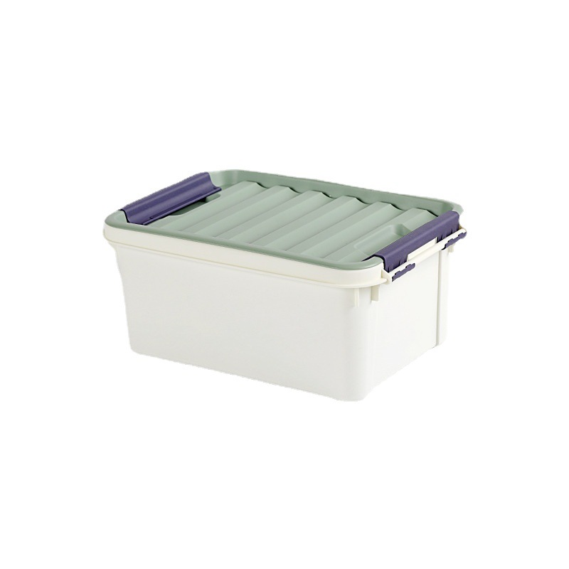 Clothing storage box wholesale sealed moisture-proof wavy wardrobe storage box Oversized household plastic storage box Item Picture