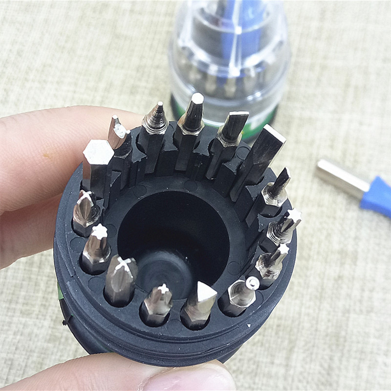 15-in-one multi-functional combination screwdriver set 6016 screwdriver, screwdriver, manual disassembly and maintenance tool screwdriver details Picture