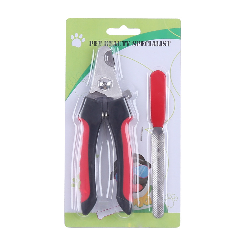 厂家直供带锉刀宠物指甲剪 小型犬指甲钳宠物指甲钳 宠物用品现货