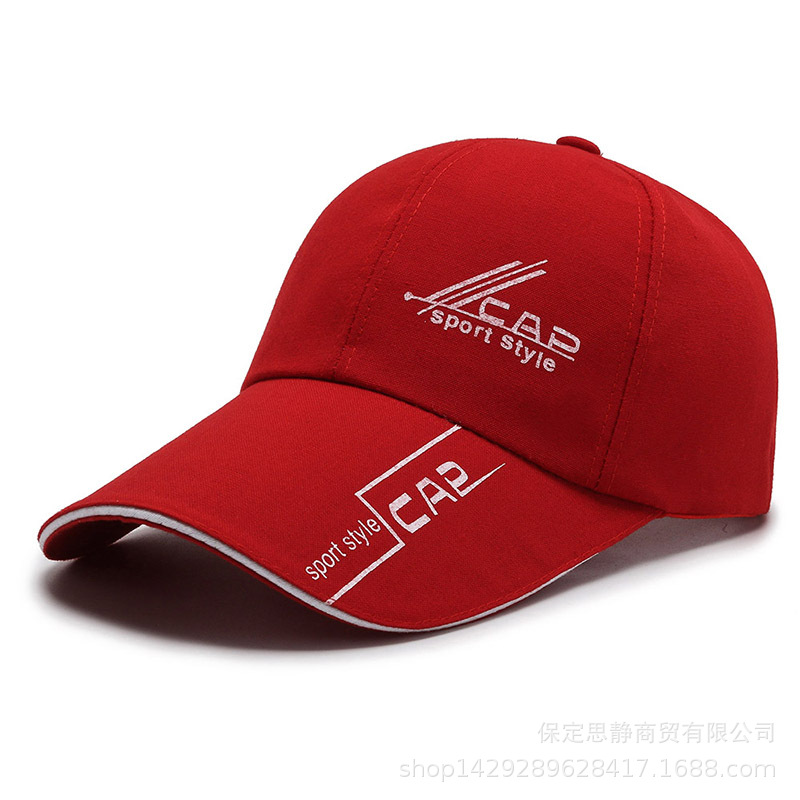 New Korean Men's Hat Canvas Baseball Cap Spring Autumn Cap Youth Casual Sun Protection Fishing Cap Outdoor Application Scenario