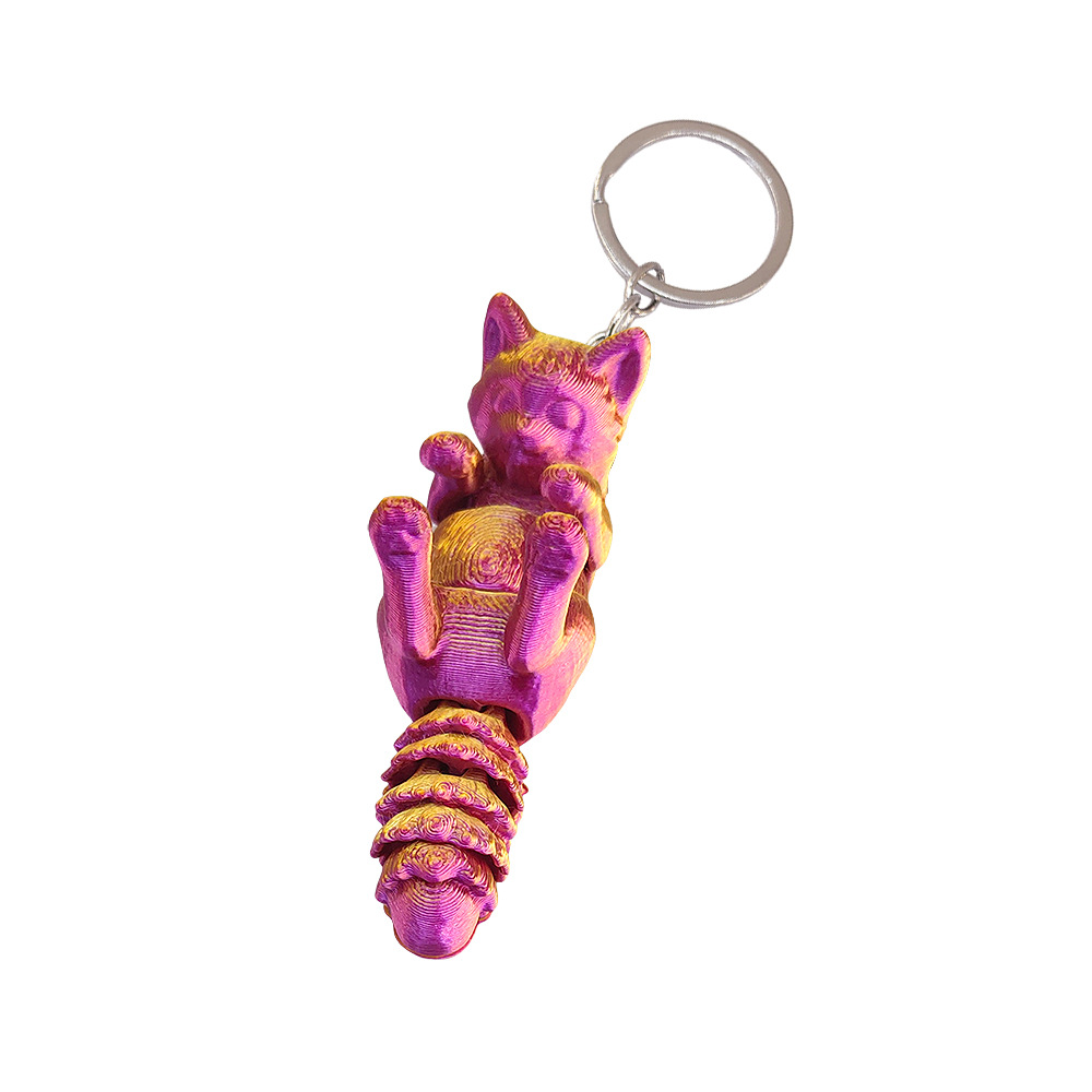 والمفاصل المتعددة للمفاتيح اللطيفة التي تطبع في المصنع الثلاثي الأبعاد Item Picture