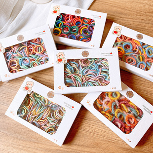 简约头绳女韩版细发圈网红ins扎头发小橡皮筋气质少女头饰发绳详情5