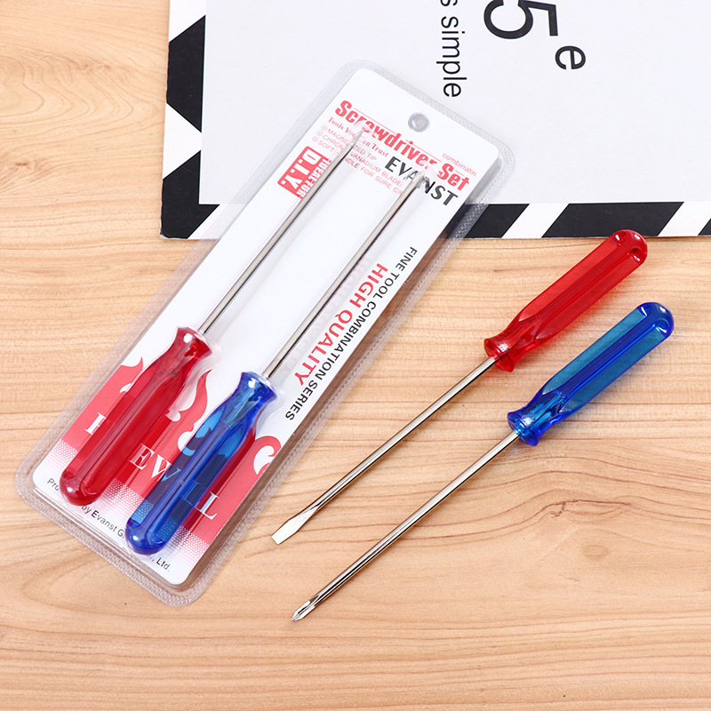 Direct sales of Zhejiang Feitian series binary products: Binary screwdriver set, cross and straight crystal screwdriver combination