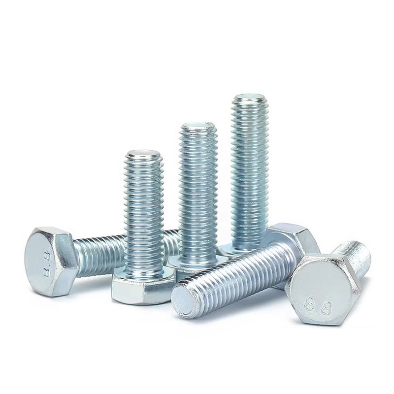 Grado 8,8 tornillo hexagonal externo galvanizado de alta resistencia GB5783 perno tornillo diente completo medio diente M8M10M12M16M2 Application Scenario