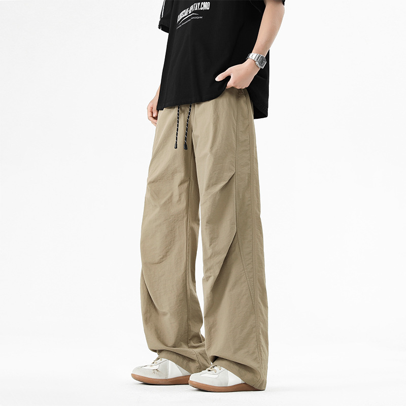 American Paratrooper casual pants for men, new Spring/Summer 2025 trendy workwear pants, straight-leg loose and versatile long pants Application Scenario
