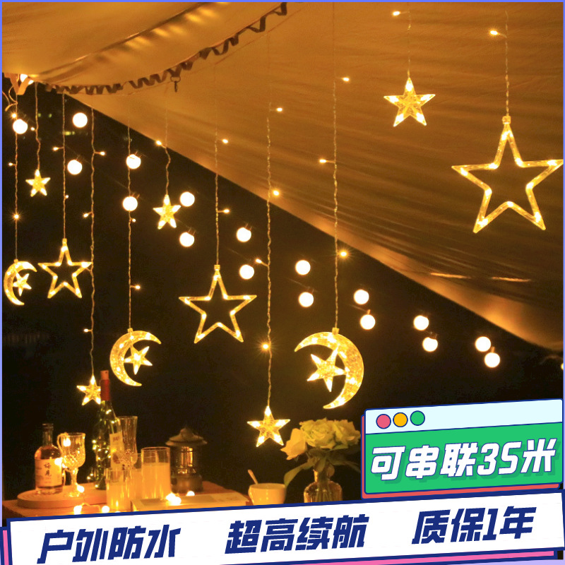 室外LED灯串实物图