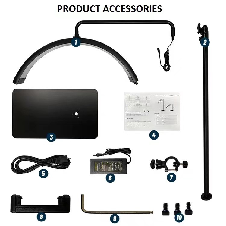 跨境半月睫毛/美容院纹眉美细节图