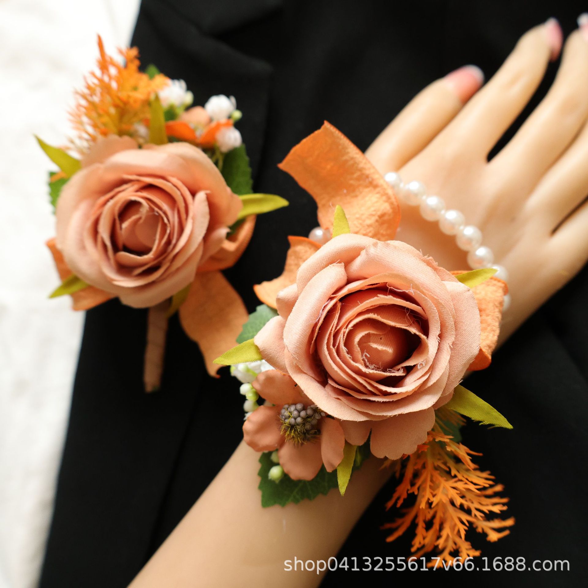 永生花/重阳节礼物/永生花仿真花/干花仿真花/芍药花永生花细节图