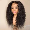 Former lace wigs, European and American wigs, new AliExpress products for women, mid-split long curly hair, synthetic fiber wigs, head covers factory details Picture