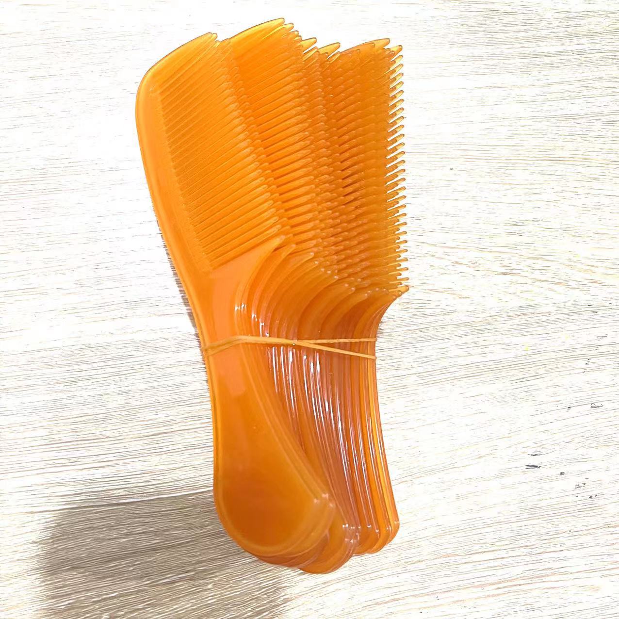 【 Zone 3-11 】8018 combs 20 per bundle 1000 per box 8018 combs, household plastic combs with dense teeth, lightweight combs, portable hair care combs, men's and women's straight hair combs, one yuan supply Application Scenario