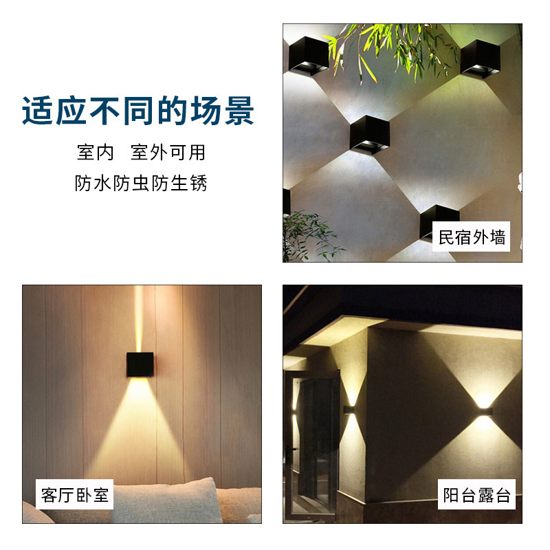 LED壁灯/户外防水壁灯/过道楼梯壁灯细节图