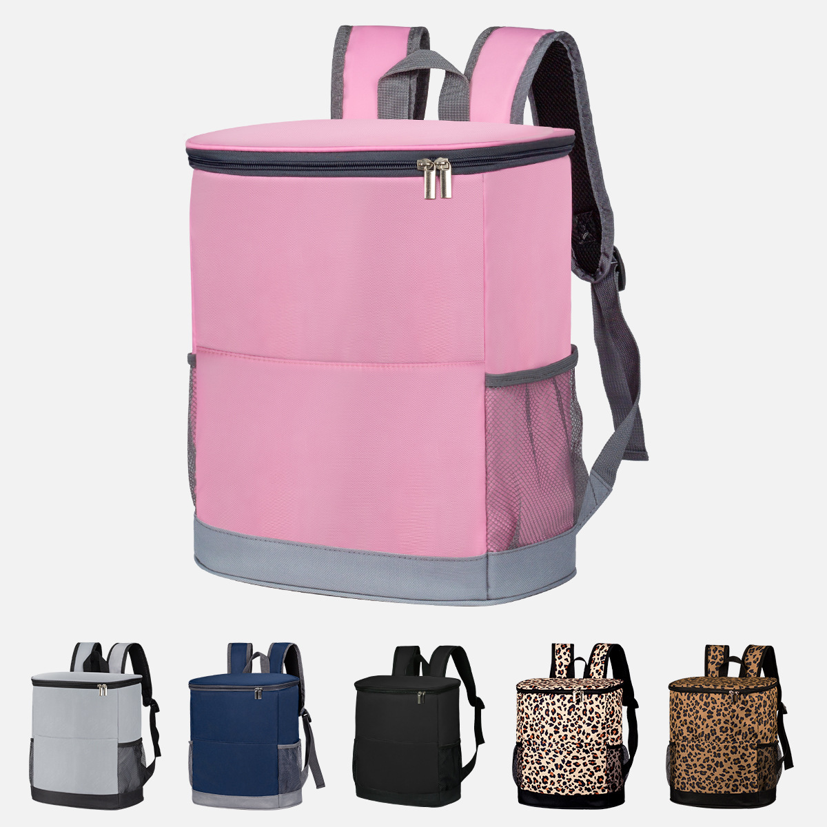 Cross-border best-selling backpack, insulated bag, outdoor insulated refrigerated backpack, leak-proof backpack, 20 cans of refrigerated bag wholesale