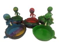 Resin ashtray Exquisite alien style ashtray Personalized creative alien ashtray