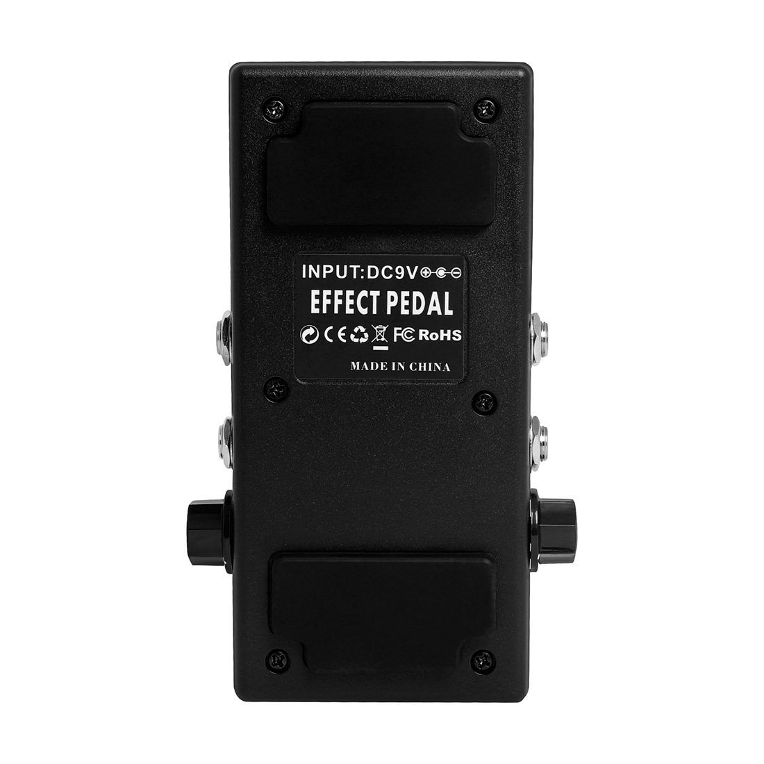 Caline Guitar Volume Pedal Boost Effect Adjuster Dual Channel Volume Boost Pedal Guitar Accessory Specification drawing