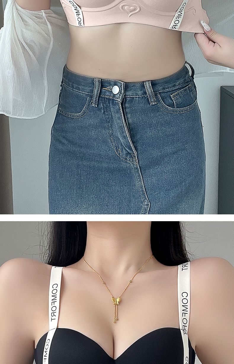 无痕内衣女小胸聚拢显大美背上托收副乳防下垂无钢圈调整型文胸罩详情17