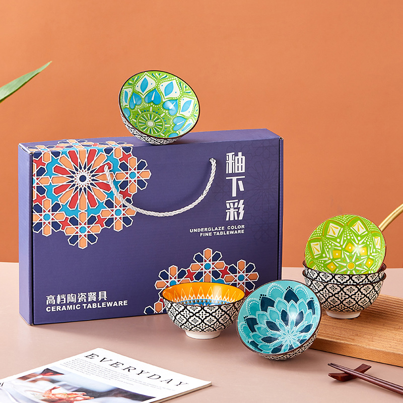 陶瓷盘/陶瓷餐具套装/陶瓷碗盘碟/浮雕杯/陶碗产品图