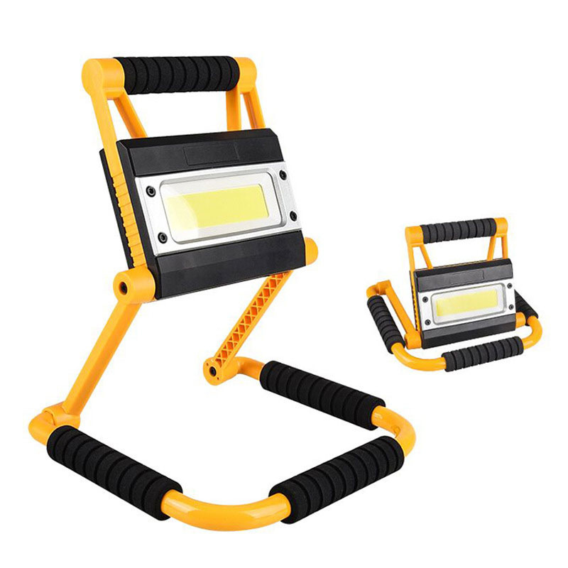 Emergency rescue lights, rechargeable floodlights, outdoor projection lights, waterproof portable work lights, mobile emergency searchlights
