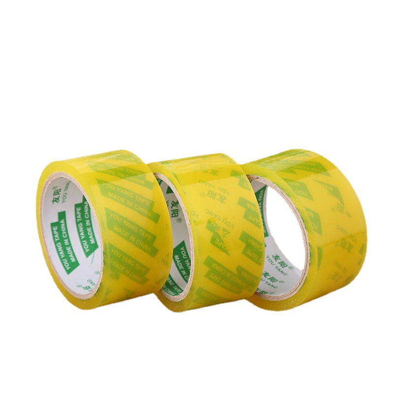 4.5cm transparent yellow wide packing tape for sealing packing boxes, direct supply from the manufacturer Item Picture