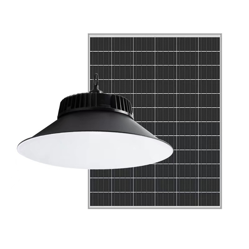 New solar-powered chandeliers, three-color indoor and outdoor lamps, garden lamps, household high-power ultra-bright lighting lamps, street lamps Item Picture