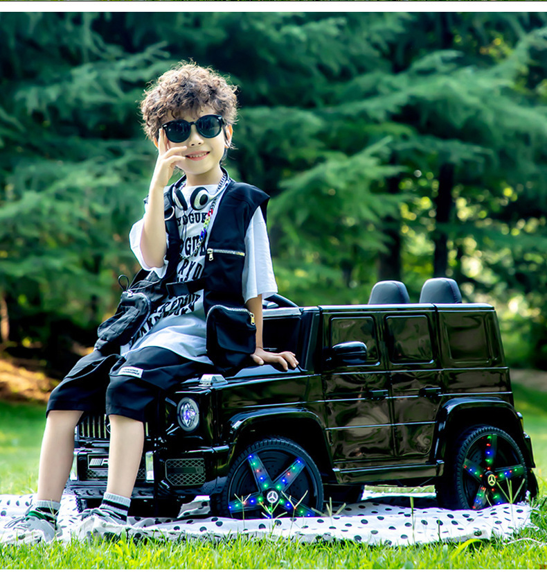 大G儿童电动车自驾四驱越野车加大遥控玩具可坐人充电玩具童车详情29
