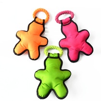 Pet toy sound bite resistant dog toy knot toy in large dog interactive toy factory direct sales