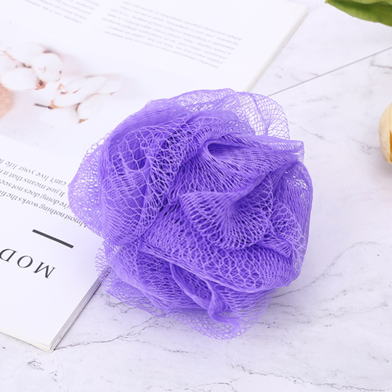 【LOVELY HOME】【 Chi Jia 】 Recommended by the original manufacturer of bath flowers. Colorful. 30g bath ball, soft and easy to bubble, large scrub bath ball Specification image