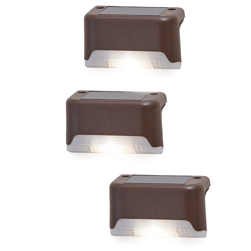 Cross-border solar step lights, outdoor staircase lights, corridor passageways, outdoor courtyard lighting fixtures, fence lights, night lights Item Picture