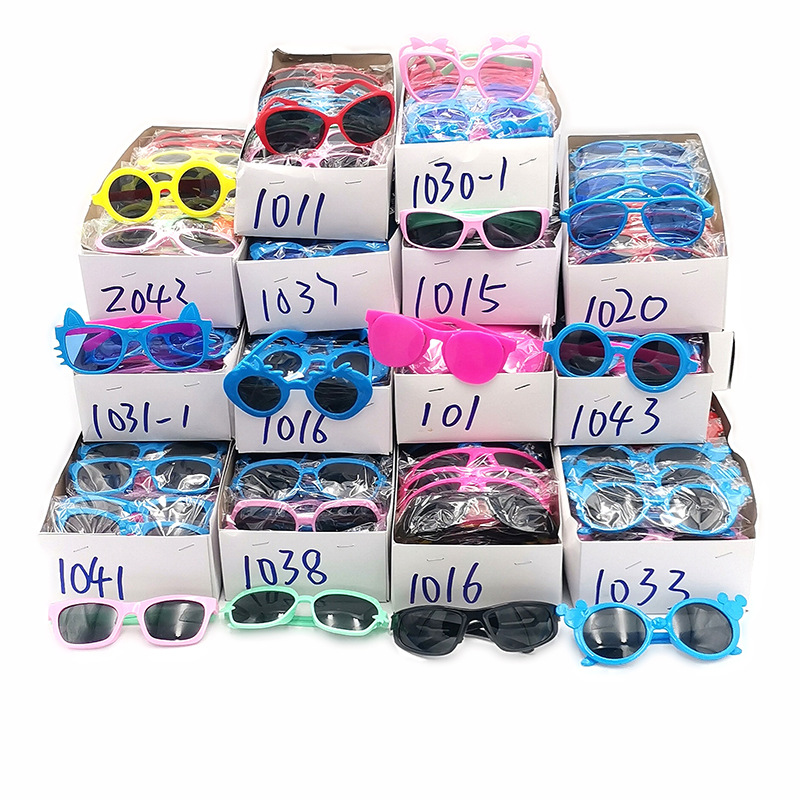 L1113 11#系列儿童墨镜 可爱卡通太阳镜男女偏光防紫外线眼镜墨镜详情图5