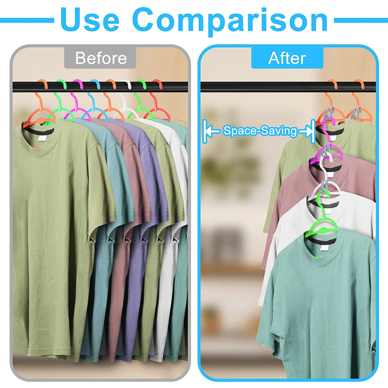 衣架连接挂钩S形加厚塑料衣架连接扣多功能可叠加迷你衣架挂钩详情图4