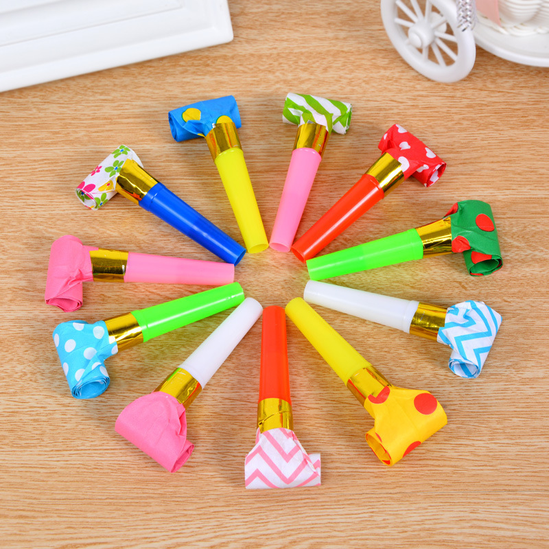 Large blowing dragon whistle, children's birthday party supplies, blowing dragon roll, creative blowing dragon roll to cheer, kindergarten small toys details Picture
