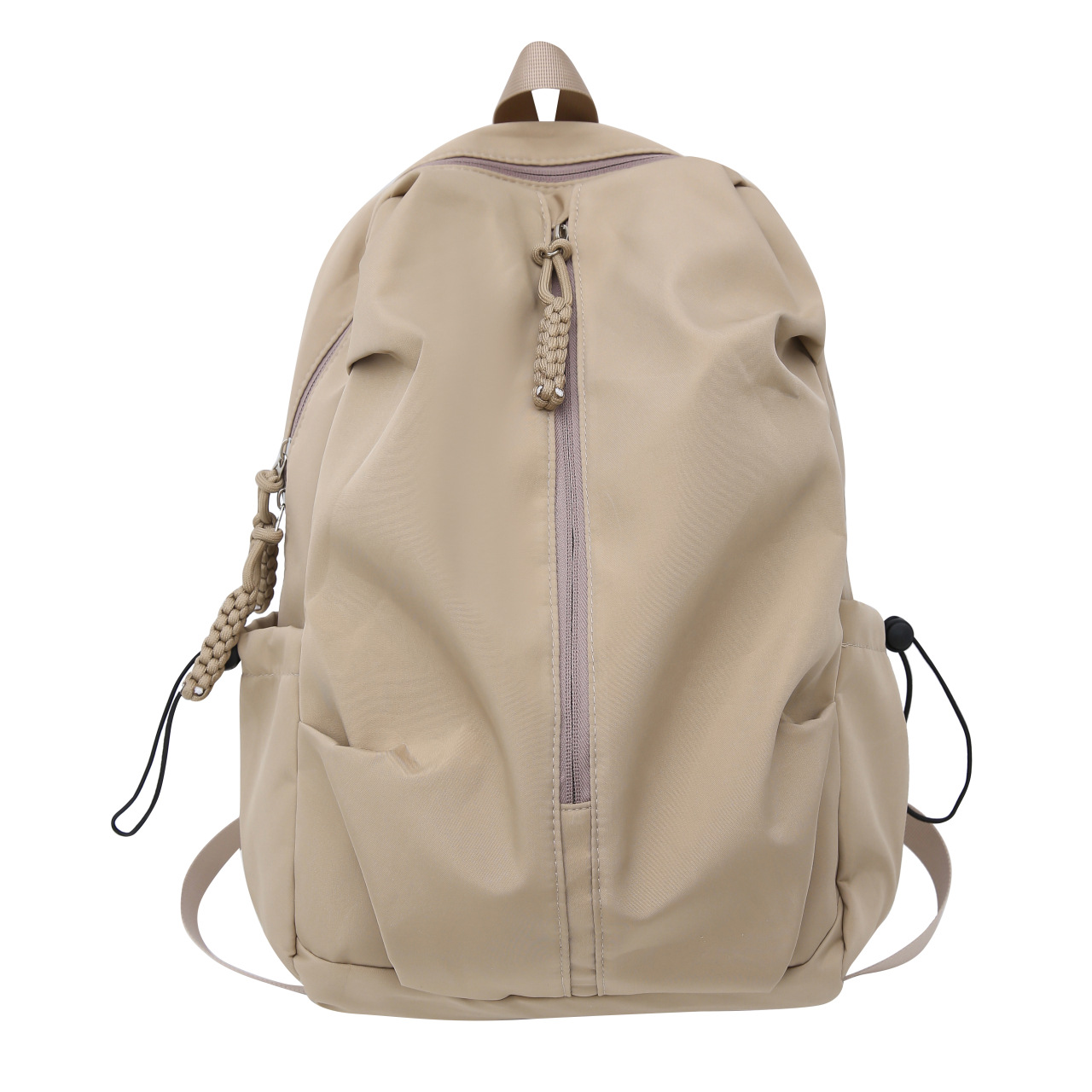 Wholesale of large-capacity schoolbags for men, women, high school and college students, simple cross-border leisure sports backpacks and travel backpacks Item Picture