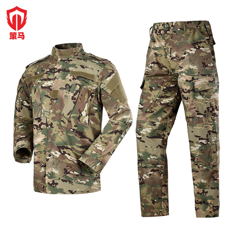 Horse Two Generation Suit Male Long Sleeve American Camouflage Outdoor Combat Training Set Foreign Tactical Training Uniform Wholesale