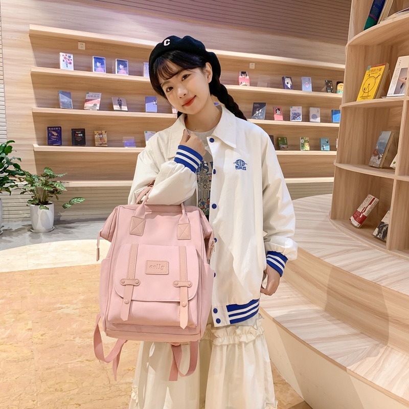 2024 New Fashion Large Backpack Anti-Splash Water Student Backpack Leisure Trend Backpack Wholesale Specification drawing
