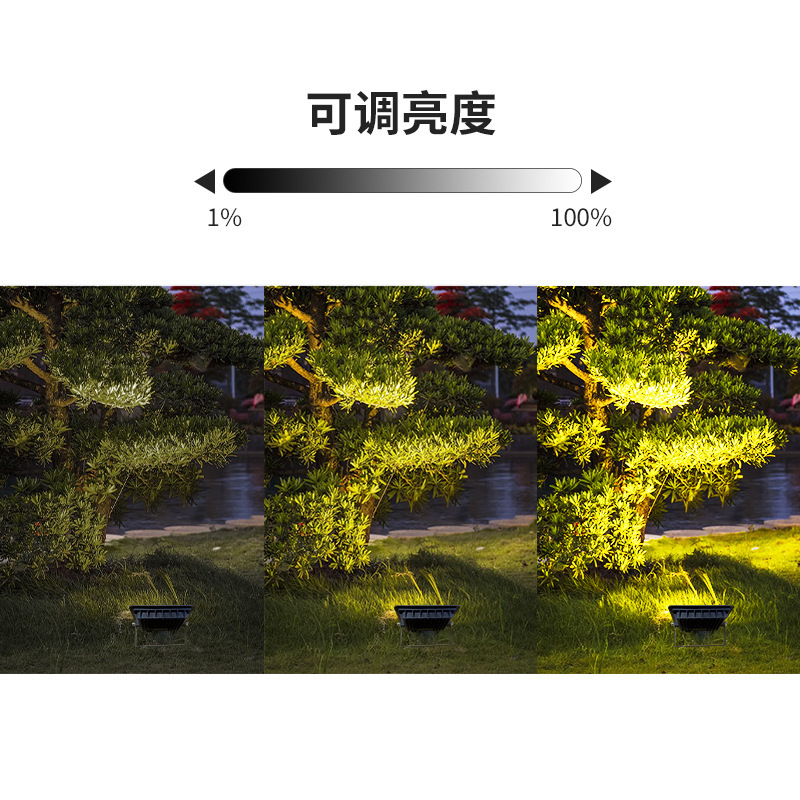 LYUL Cross-border new Product 800W courtyard lighting wall-mounted work emergency solar TGB floodlight pic 4