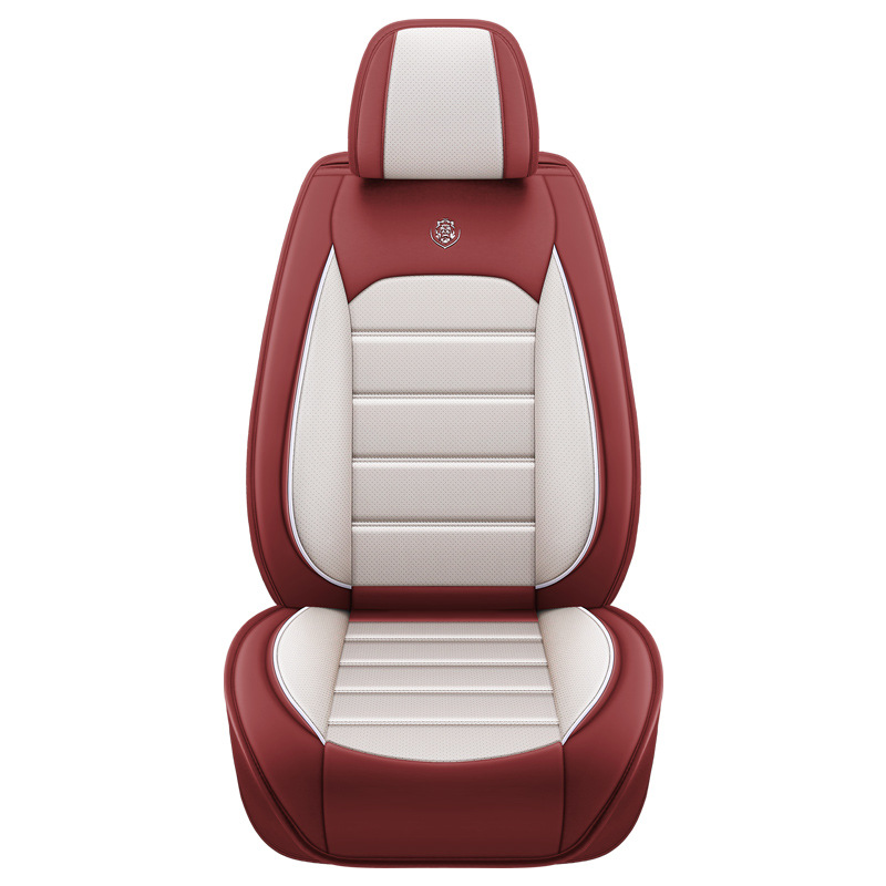 Cross-border foreign trade car seat covers, all-season seat cushions, fully enclosed seat covers, Napa leather car cushions, manufacturer wholesale and consignment Item Picture