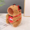 Cross-border bellyband, Capibara plush toy, foreign trade turtle capybara plush toy, ugly and cute claw machine doll details Picture