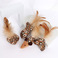 宠物猫咪玩具/花布羽毛逗猫/小鱼球型老鼠产品图