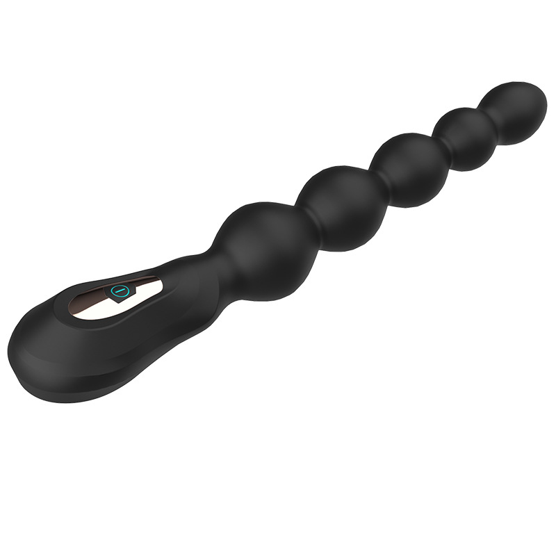 Personal bead anal plug multi-frequency vibration ball anal reamer silicone masturbator adult products details Picture