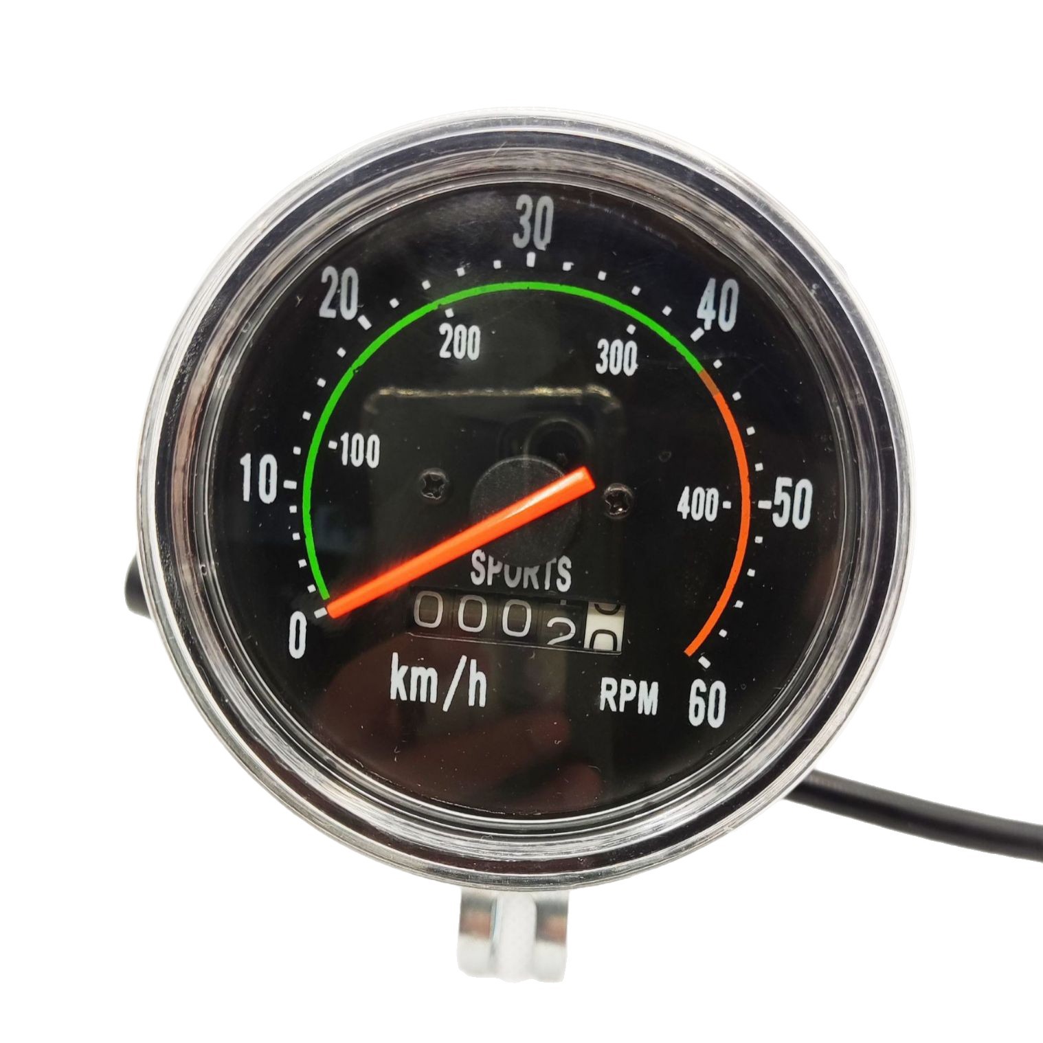 Mountain bike speedometer, bicycle speedometer, road bike odometer, cycling big head, mechanical speedometer, cycling speed measurement equipment Item Picture
