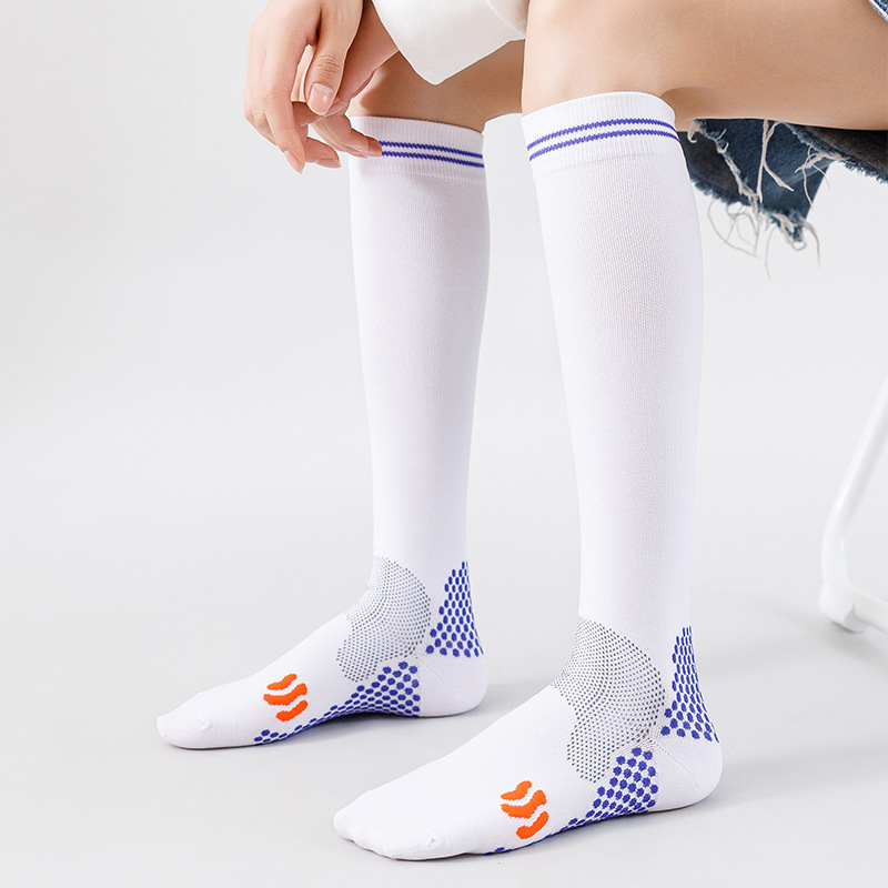跨境供货运动肌力袜  世界杯足球袜护腿男女可用压力袜 舒适袜子详情图3