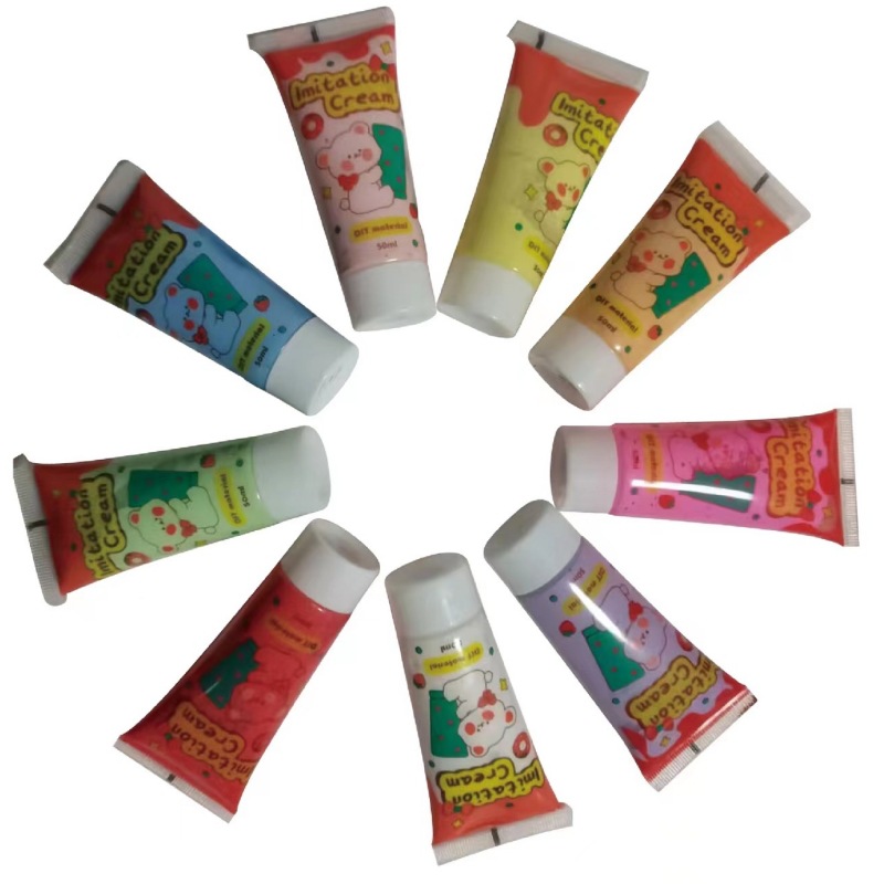 50ml cream glue, handmade jewelry making materials/diy mobile phone cases, stationery, crystal resin resin accessories wholesale Specification drawing
