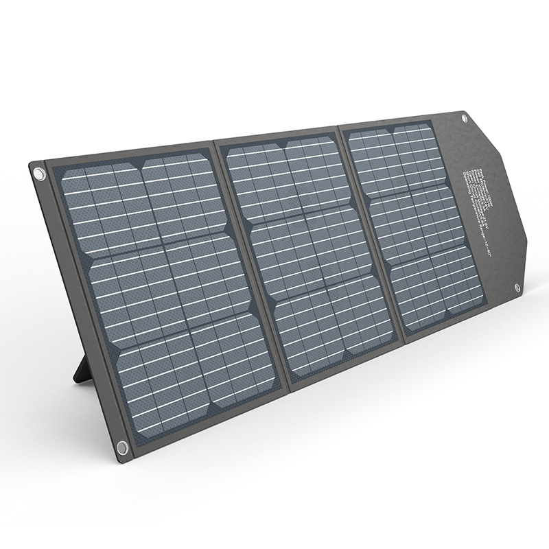 100W太阳/光伏板单晶硅/折叠式露营自产品图