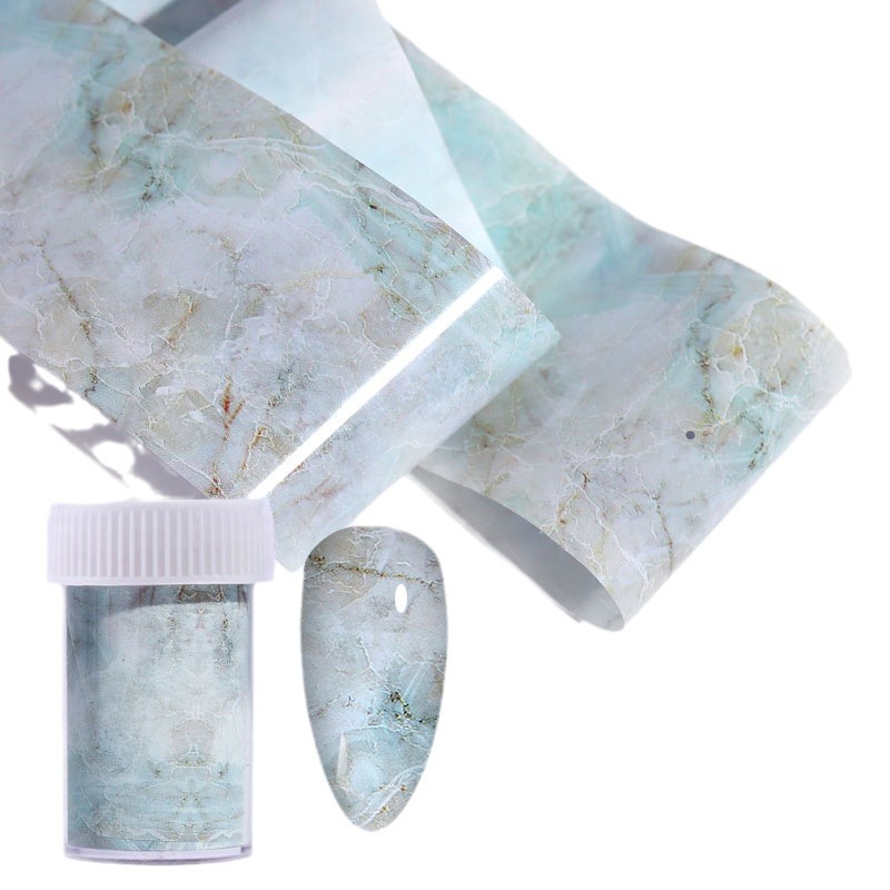 Nail art transfer paper ink-dye nail marbled cloud starry sky sticker Japanese DIY decoration 100cm Item Picture