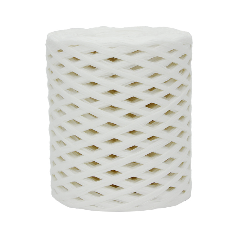 纸绳单丝 4mm彩色礼品袋草帽捆扎茶叶鲜花包装厂家直销拉力大纸绳产品图