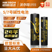 生飞碱性5号电池 7号电池 AA AAA一次性干电池 指纹锁专用高功率