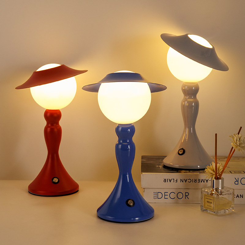 Wholesale cartoon night lights, wave-type switch creative bedside lamps, eye-protecting night market street vending gifts, children's night lights full figure