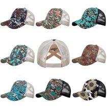 Cross crossing ponytail hat from Amazon independent AliExpress