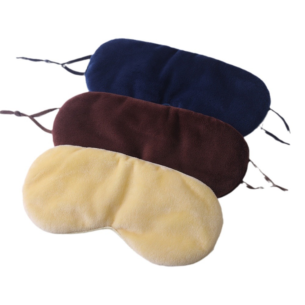 Cross-Border Warm And Cool Double-Sided Ice Silk Eye Mask Shade Sleep Eye Mask Travel Breathable Cool Eye Mask Spot Wholesale Item Picture
