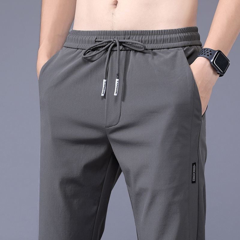2022 New autumn pants for men, stylish and casual. Cotton, trendy and slim-fitting trousers for young men Specification image